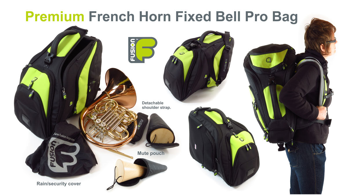 Premium Pro Black Horn (Fixed Bell) Case