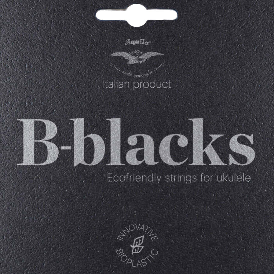 184U B-blacks Satz Bariton-Ukulele G - DGBE - Tiefes D