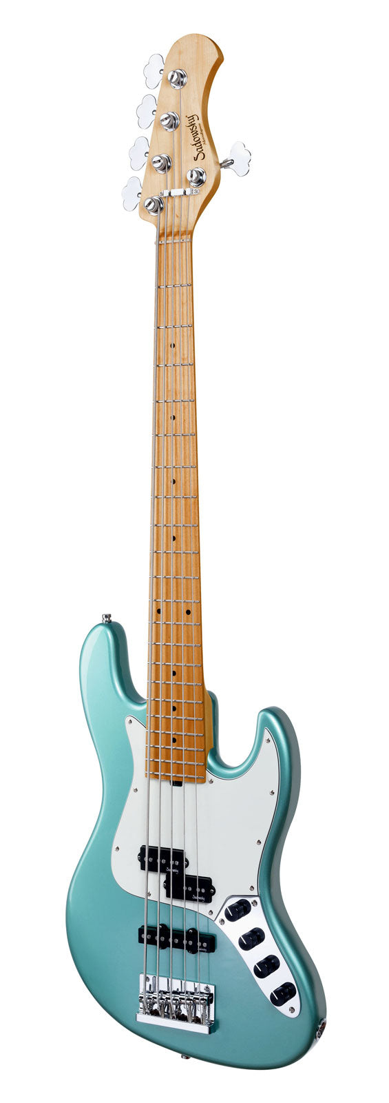 Metroexpress 21 Hybrid Pj 5 String - Sage Grn Metallic,Maple