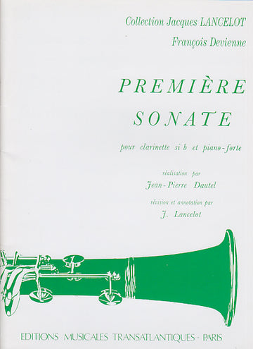 Devienne Erste Sonate Für Klarinette B Und Pianoforte