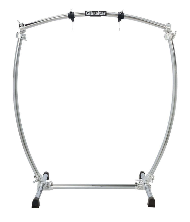 SPEZIAL-STÄNDER CHROME SERIES CURVED GONG STAND GCSCG-L