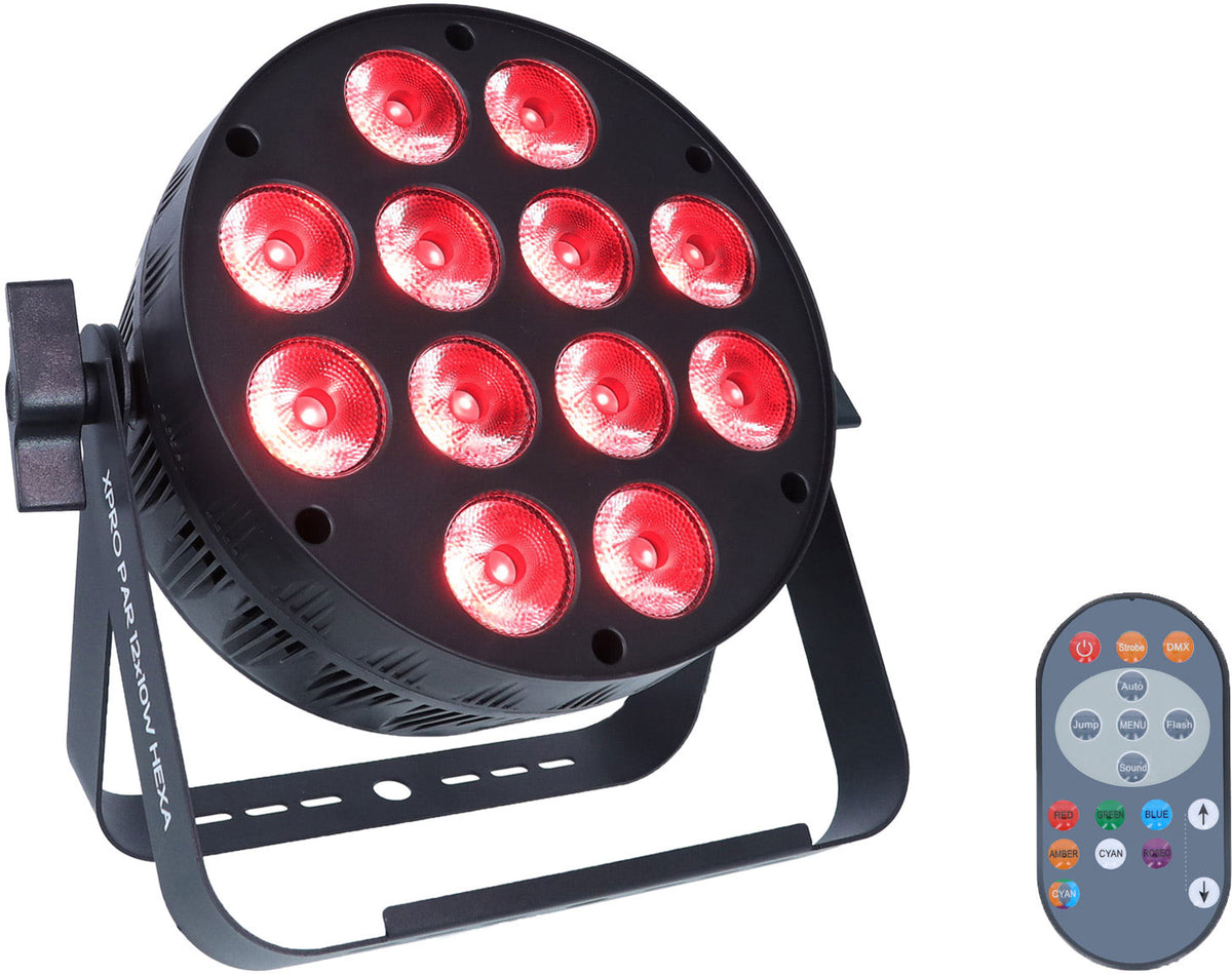 XPRO Par 12x10W Hexa