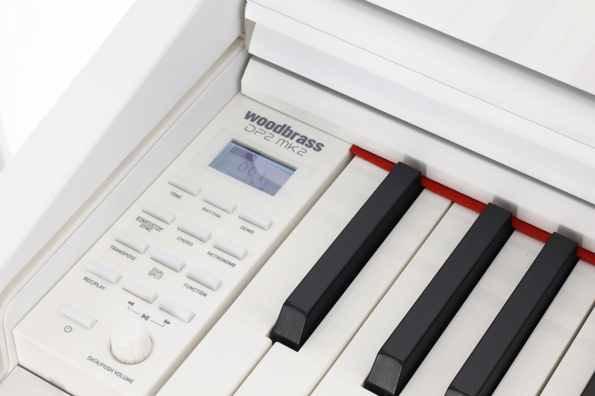DP2 MK2 Set Weiß + Klavierbank