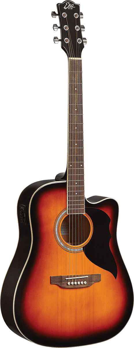 Eko Ranger 6 CE Braun Sunburst