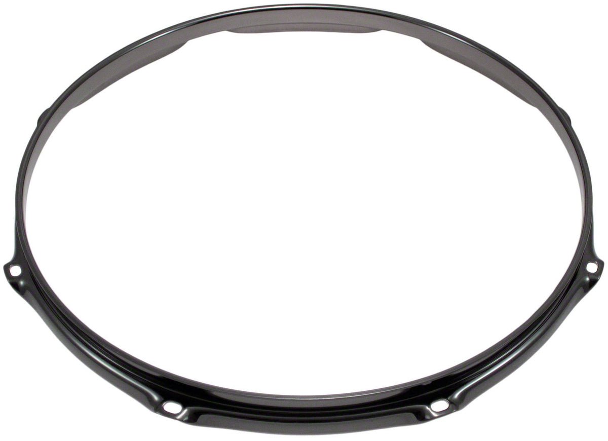 H30-16-8BK - 16" Spannreifen 8-Loch Schwarze Super dreifache Flansch 3.0mm