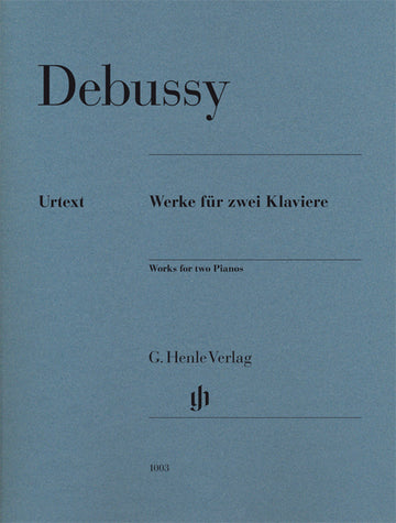 DEBUSSY CLAUDE - WORKS FOR TWO PIANOS