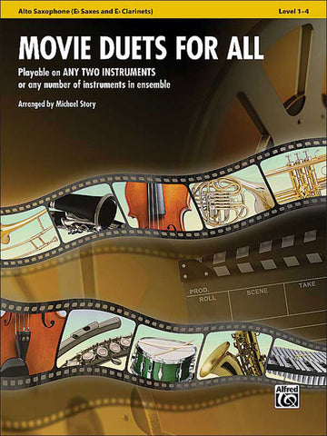 Story Michael - Movie Duets For All - Alto Saxophone