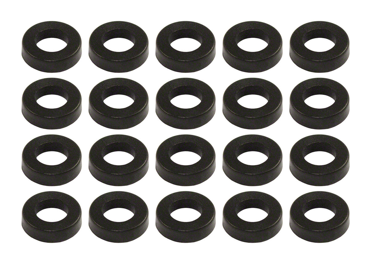 Sparedrum CB-B - NYLON WASHER FR SPANNSCHRAUBEN - SCHWARZ (X20)