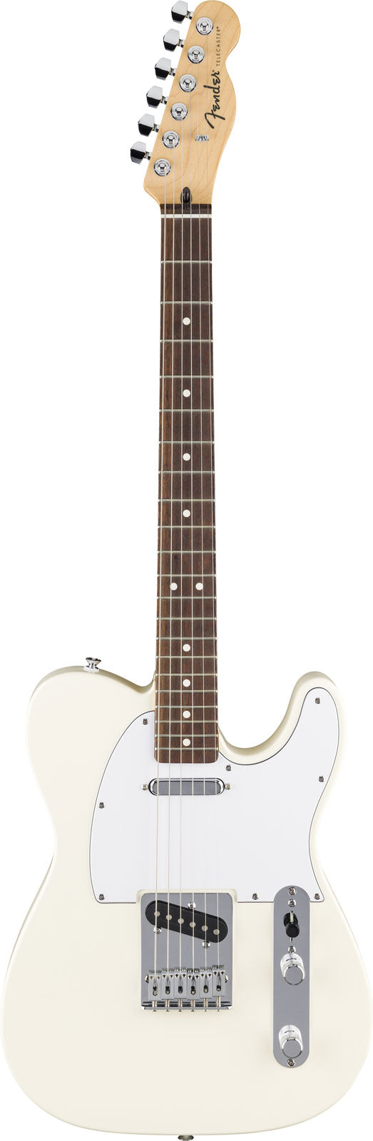 Standard Telecaster LRL Weißes Schlagbrett Olympisches Weiß