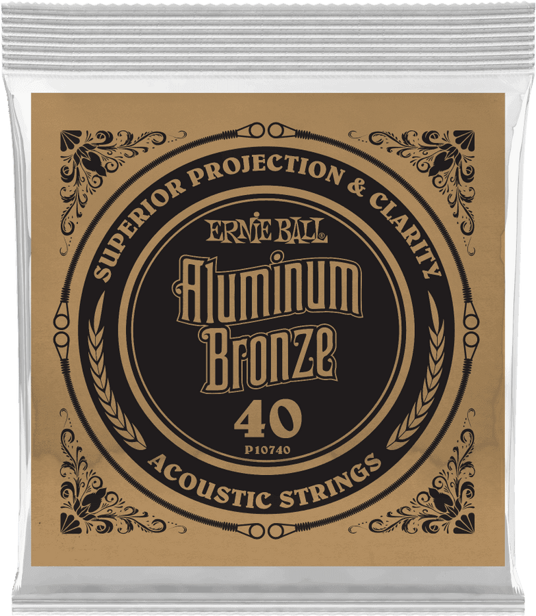.040 ALUMINUM BRONZE WOUND ACOUSTIC GUITAR STRINGS