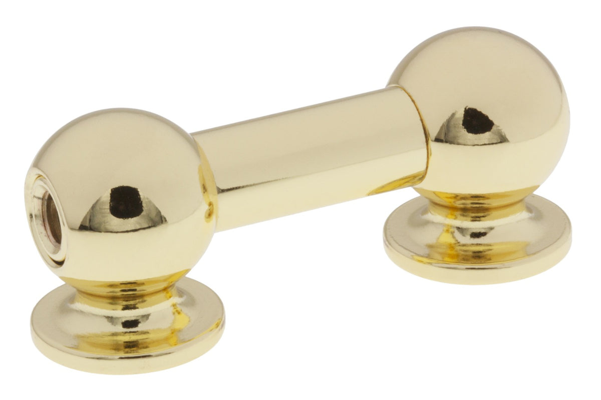 TL13D38-BR Rohrböckchen 38mm Messing Doppelseitig X1