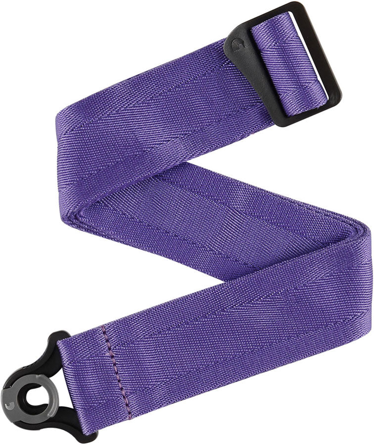 Auto-Lock-Gitarrengurt, Dunkelviolett
