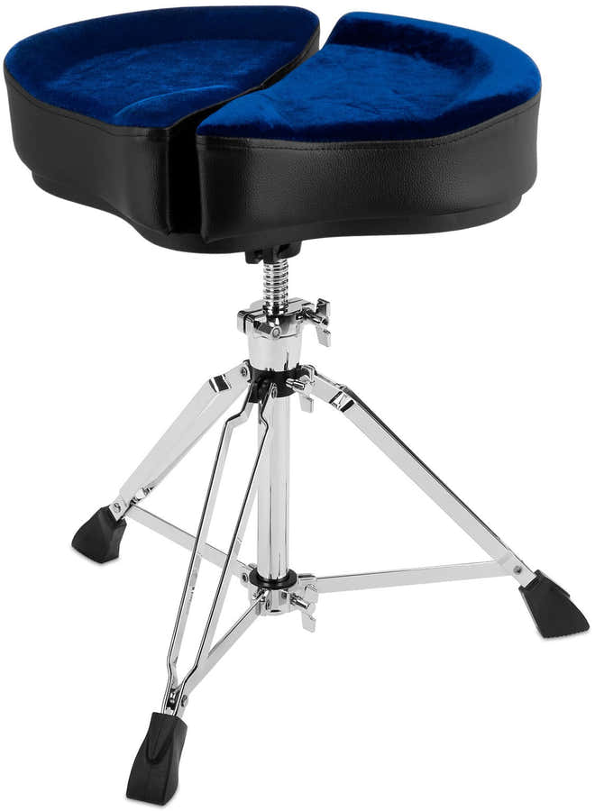 SPG-BLU-3 Schlagzeughocker Spinal-G Blau - 3-Bein-Basis