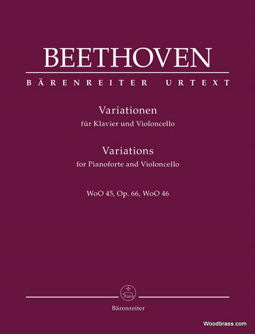Beethoven - Variations Woo 45 Op.66 Woo 46 - Violoncelle & Piano