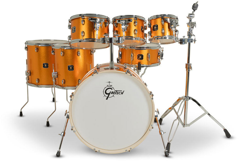 Schlagzeugset Energy Orange Sparkle
