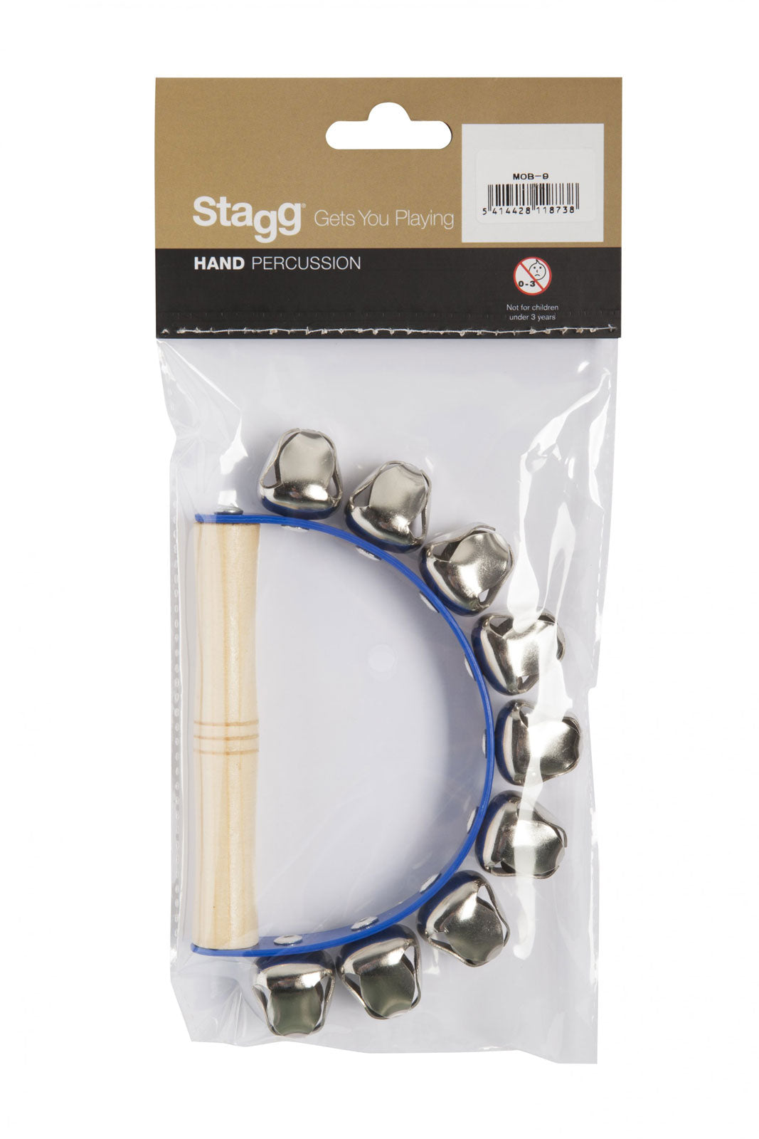 HAND SLEIGH BELLS (9 S)