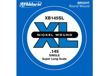 XB145 NICKEL WOUND BASS GUITAR SINGLE STRING SUPER LONG SCALE .145