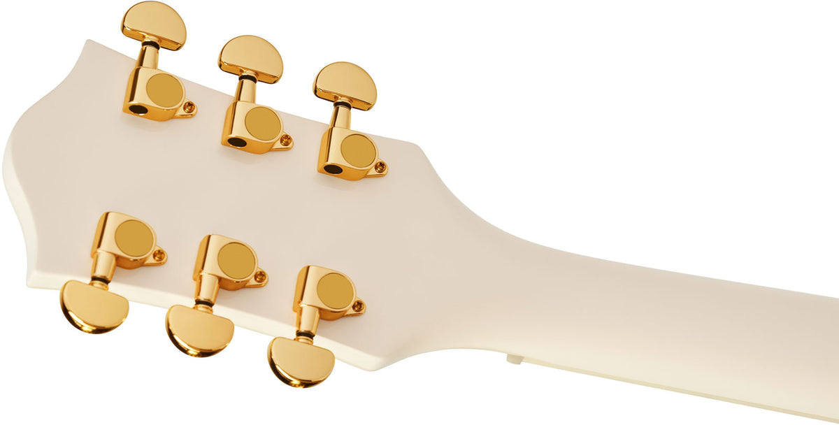 G2655TG Streamliner Center Block Jr. Bigsby LTD LRL Vintage Weiß