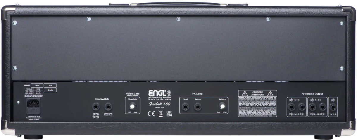 E 635 Fireball 100 100W Verstärker-Topteil