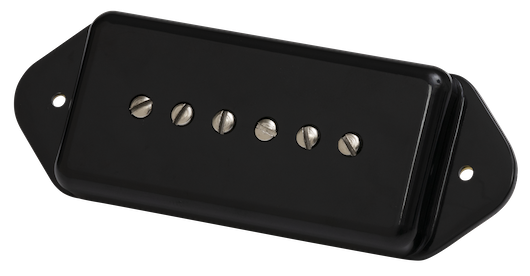 Gibson Accessories P-90 Schwarze Dogear-Kappe