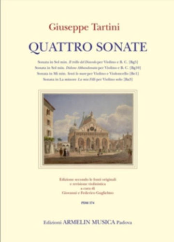 Tartini G. - Vier Sonaten für Violine