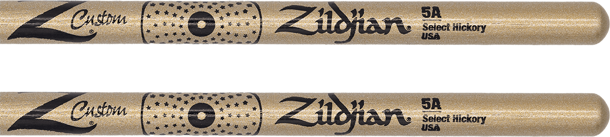 DRUMSTICKS Z-CUSTOM 5A GOLD CHROMA NYLON