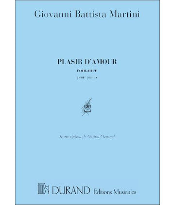 MARTINI - PLAISIR D'AMOUR - PIANO