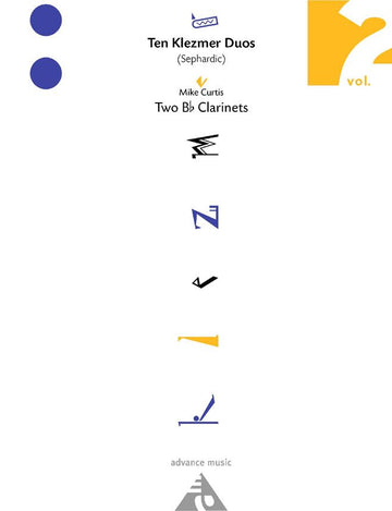 Curtis M. - Ten Klezmer Duos Vol. 2 - 2 Klarinetten