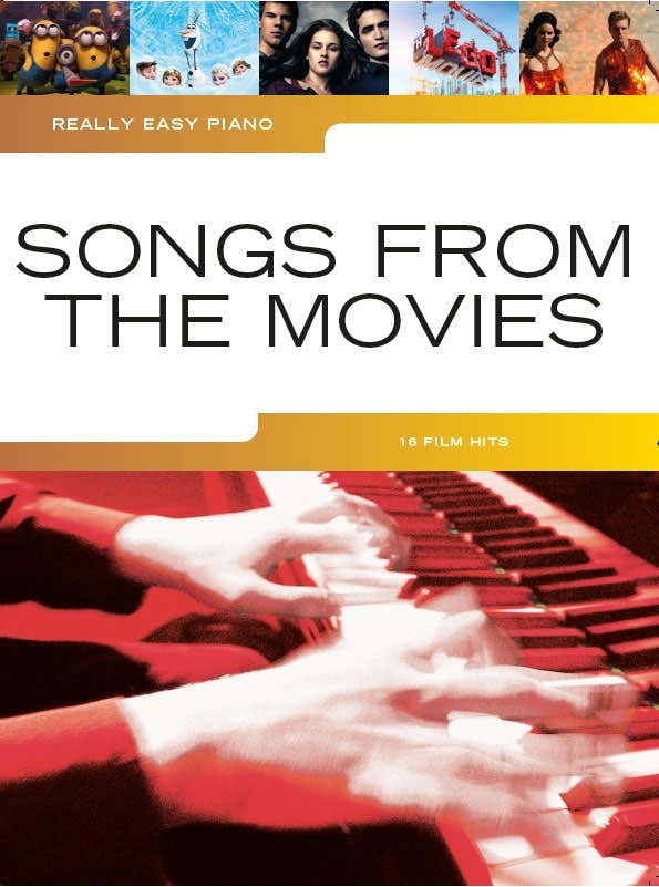 Sehr einfaches Klavier: Songs aus den Filmen