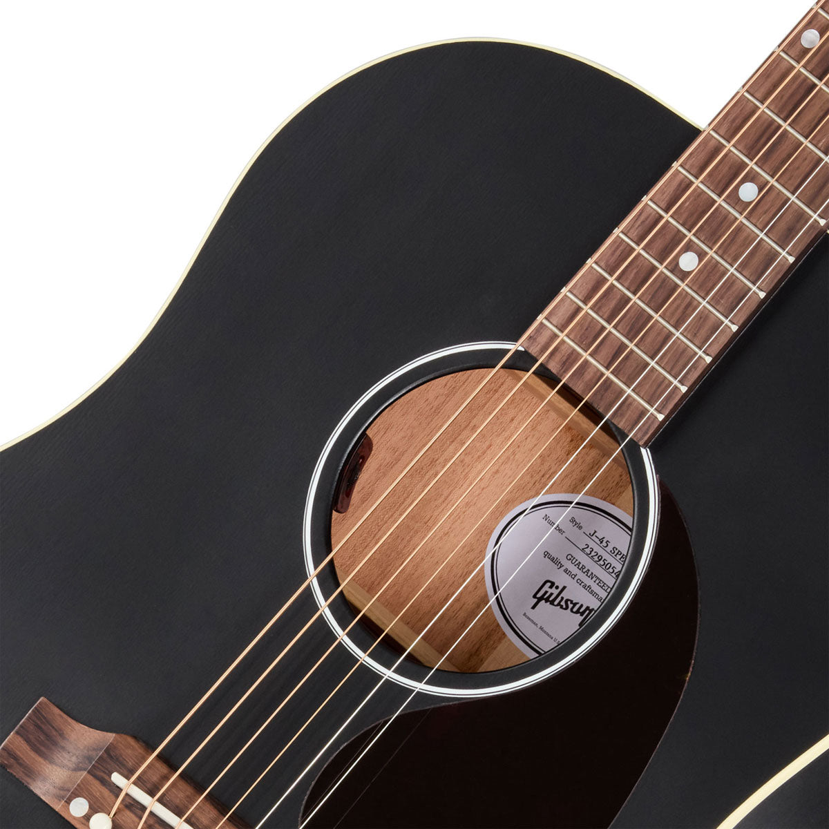 J-45 Special Satin Ebenholz Modern