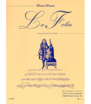 MARAIS M. (ARR. BAZLAIR) - FOLIA - VIOLONCELLO UND KLAVIER