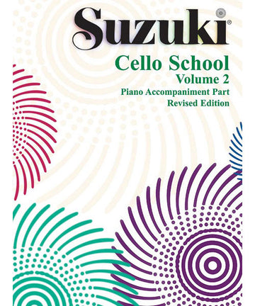 Suzuki - Cello School Vol.2 - Accompagnement De Piano