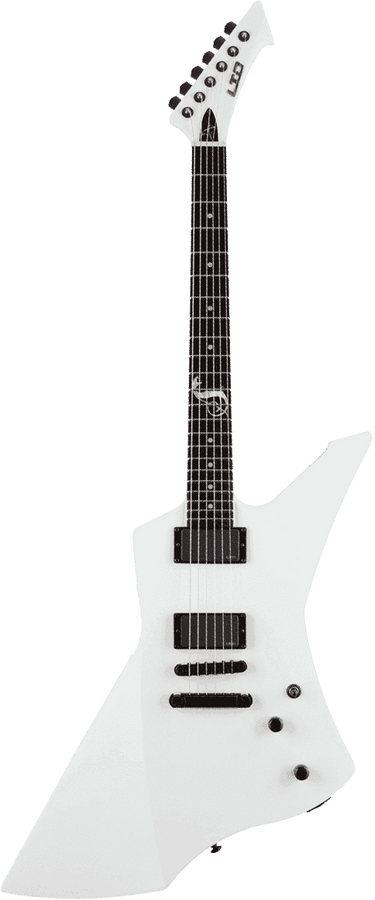 Snakebyte Signatur James Hetfield Schneeweiß