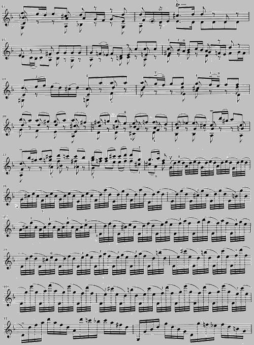 Bach J.S. - Sonaten und Partiten BWV 1001-1006 für Violine solo (notierte und kommentierte Fassung)