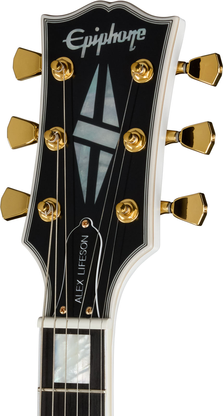 ES-355 1976 Signature Alex Lifeson Neuauflage Alpinweiß IBGCS