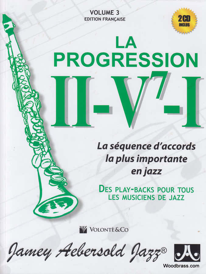 Aebersold N°3 - La Progression II V I + 2 CD (édition Française)