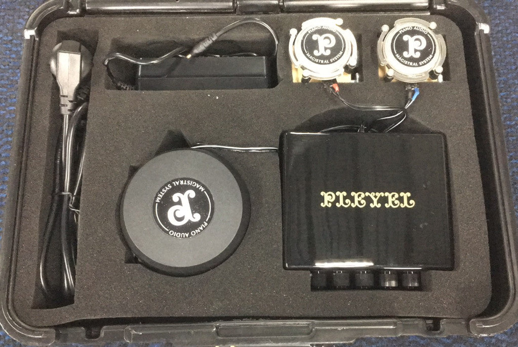 Pleyel Audio LE MAGISTRAL DEMOCASE Kit Audiosystem + Klemmen - Bestand B
