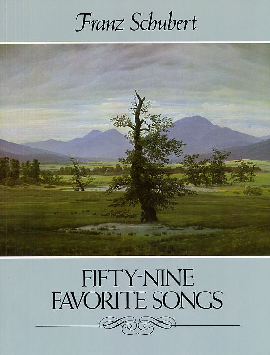 Dover Schubert F. - FIFTY-nine Favorite Songs - CHANT-piano
