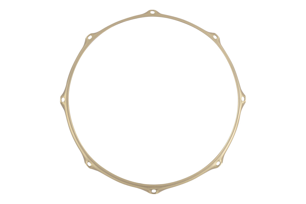 MSB14S8D HOOP TRIPLE FLANGED BRASS MIGHTY HOOP 8 HOLES (SNARE SIDE) 14