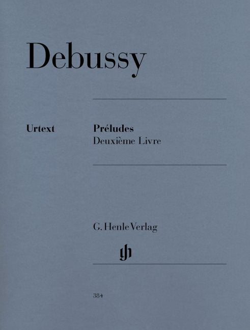 DEBUSSY C. - PRELUDES 2E LIVRE