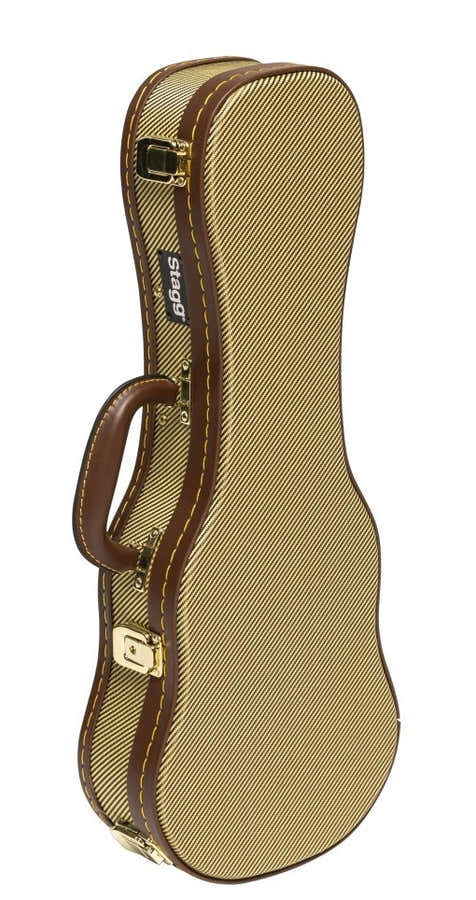 Etui Sopran-Ukulele Tweed - GCX-UKS GD