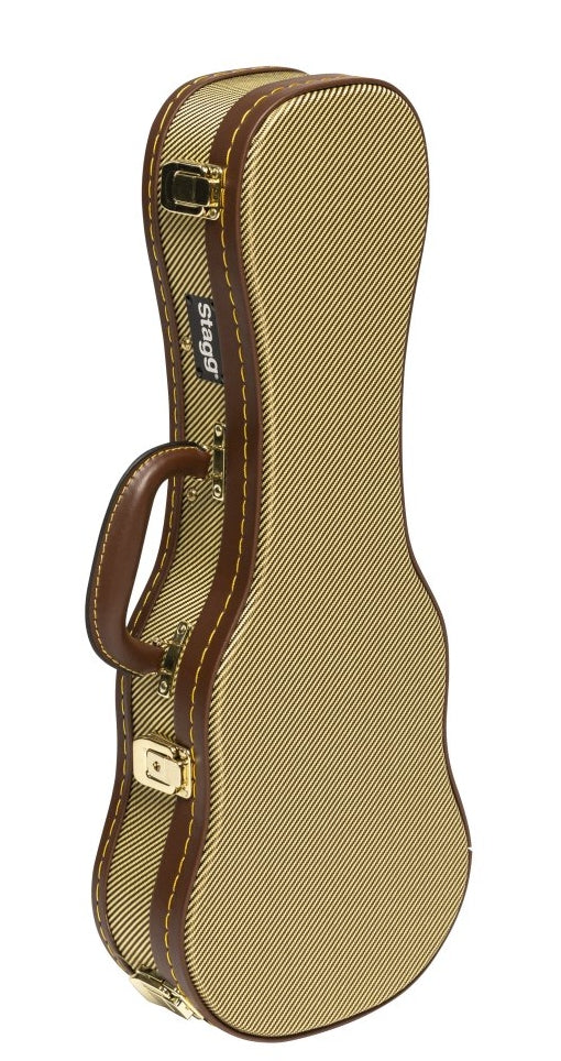 Etui Sopran-Ukulele Tweed - GCX-UKS GD