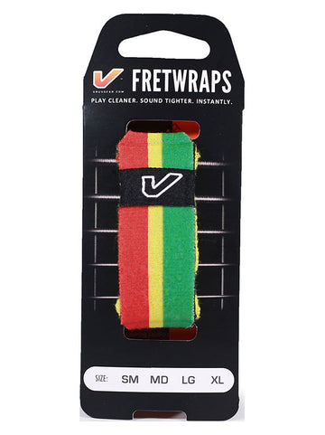 FretWraps Weltflaggen Rot-Gelb-Grün - Klein