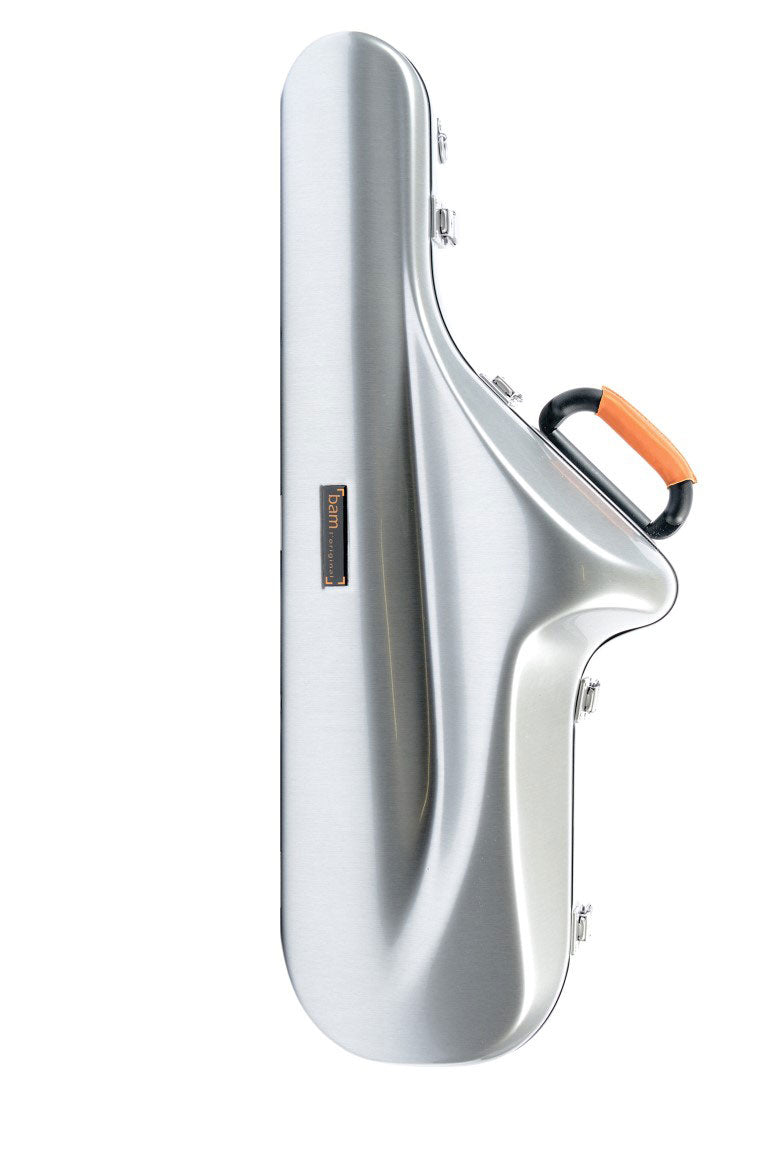 Tenorsaxophon-Etui Cabine La Defense - Gebürstetes Aluminium