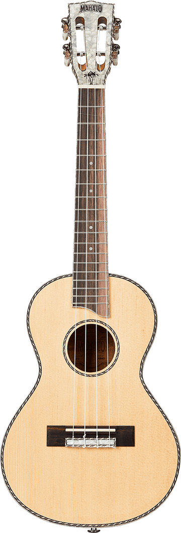 Tenor Elektro Natur Perlenkopf + Hülle