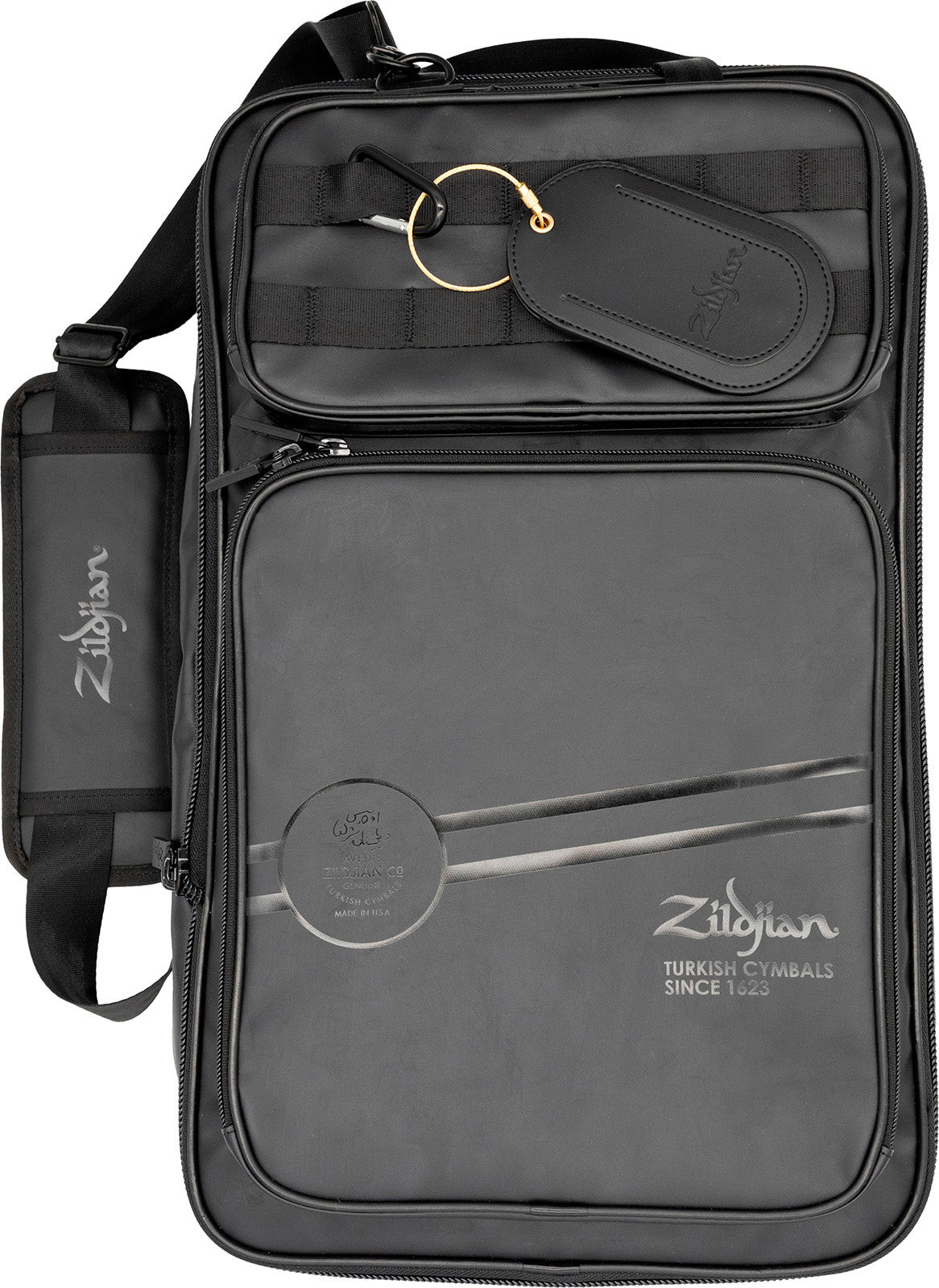 Tasche für Schlagzeugstöcke Touring Schwarz