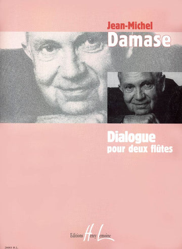 DAMASE JEAN-MICHEL - DIALOGUE - 2 FLUTES