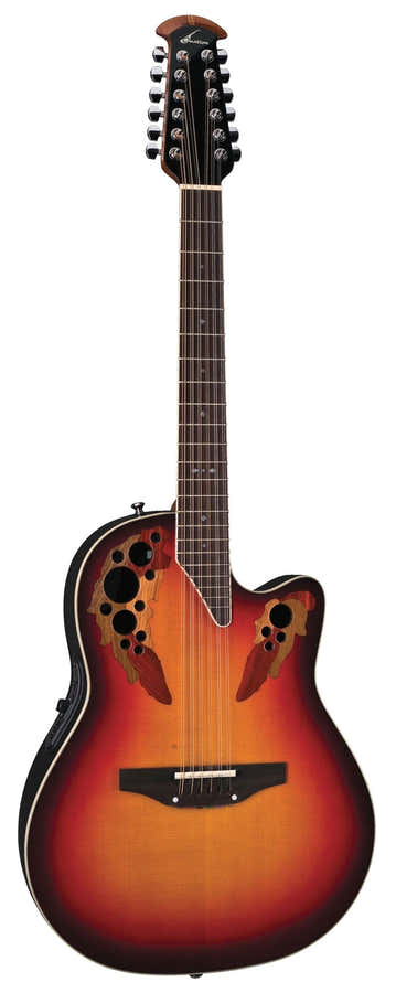 E-Akustikgitarre Pro Series Standard Elite Deep Contour 12-String New England Burst