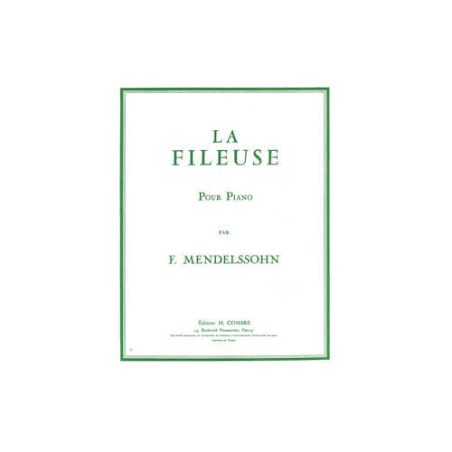 Mendelssohn - La Fileuse - Piano