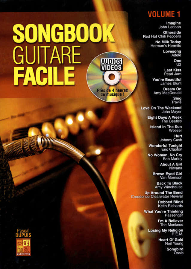 SONGBOOK GUITARE FACILE VOL.1